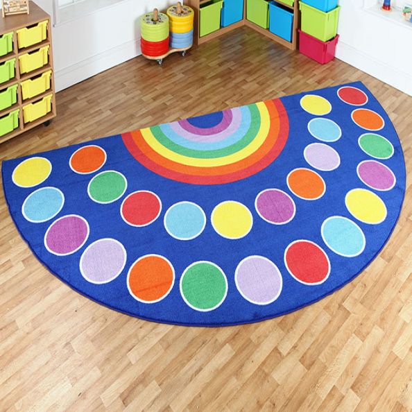 Rainbow Semi-circle Carpet | Creative Activity