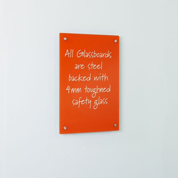 Coloured Glass Information Board W450 x H600mm | Creative Activity