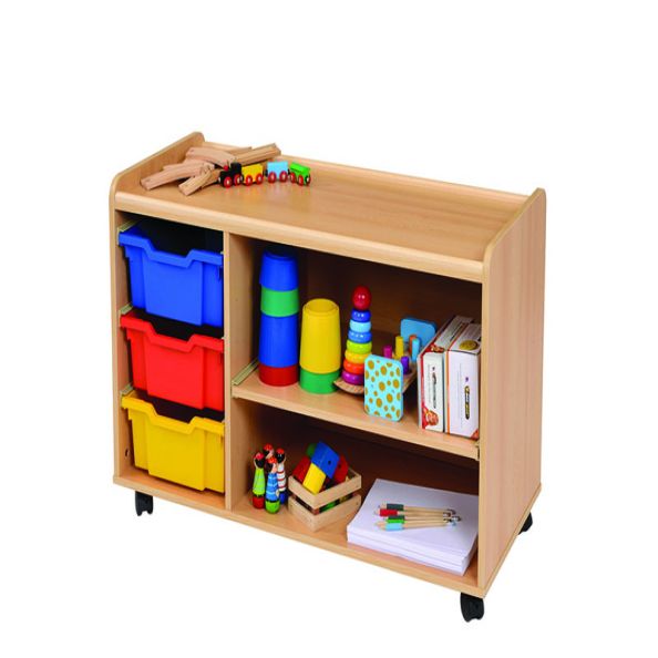 Tray & Shelf Unit with Flat Top | Creative Activity