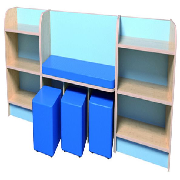 Reading bench H750 x W2734 x D350mm | Creative Activity