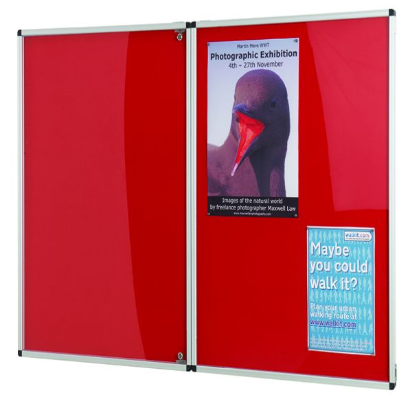 Tamperproof EcoColour Fire Resistant Noticeboard W1800 x H1200mm | Creative Activity