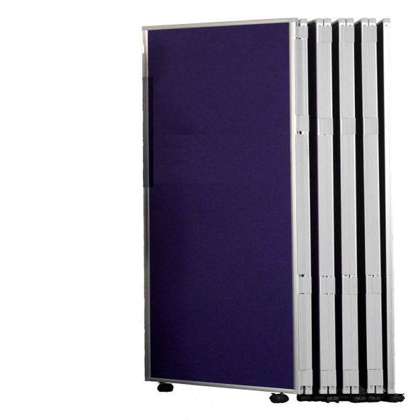 Concertina Mobile Room Divider H1800mm 9 Panel | Creative Activity