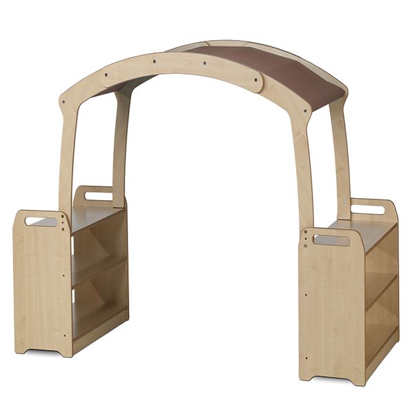 Tall Den Cave Set - Brown Roof | Creative Activity