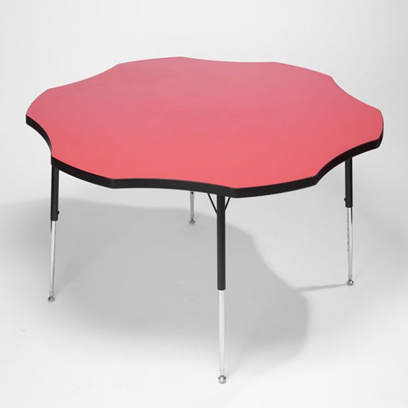 Height Adjustable Flower Table - Red | Creative Activity