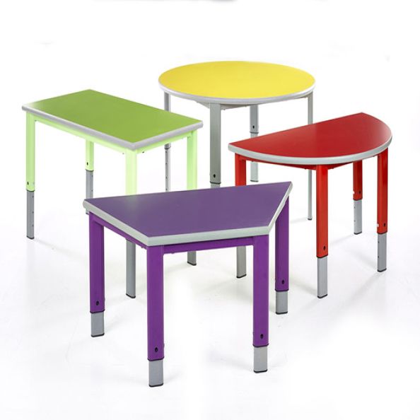 Primary Height Adjustable Table - Rectangular | Creative Activity
