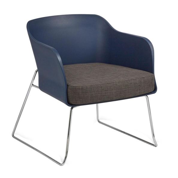 Verona Tub Chair Chrome Skid Base | Creative Activity