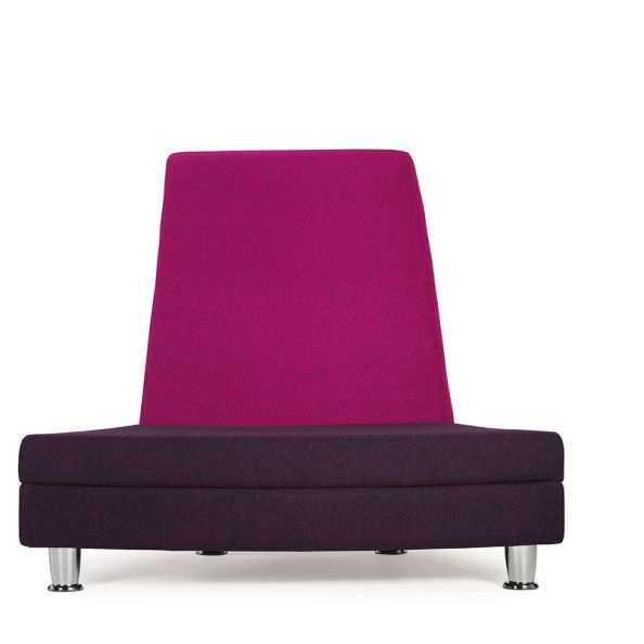 Whisper 45 Degree Convex High Back Seat Unit | Creative Activity