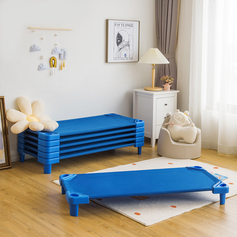 Stackable top daycare beds